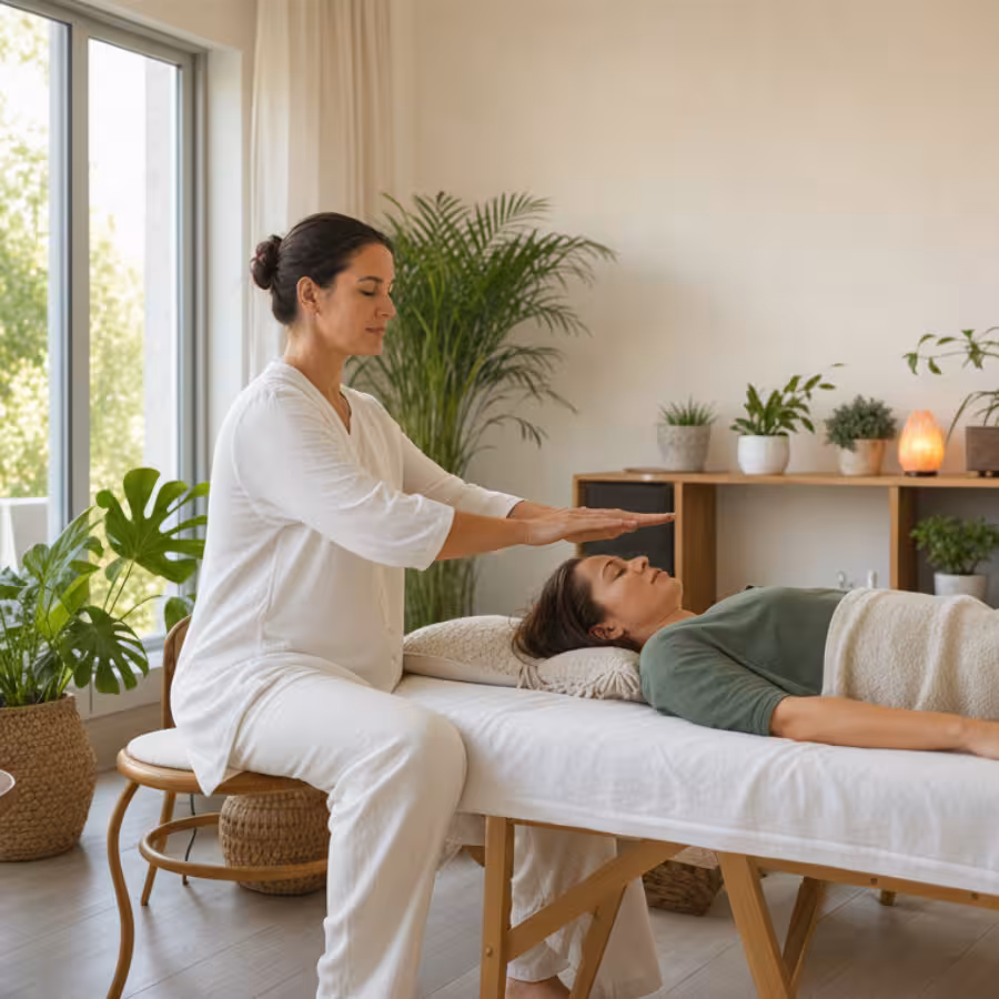 Terapia Reiki em São Paulo no Instituto Ahau com imposição de mãos para equilíbrio emocional e bem-estar integral